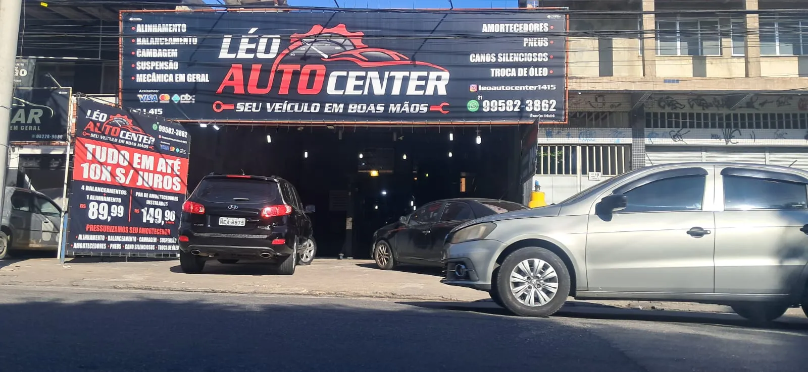 Léo Auto Center em Ação - Ferramental